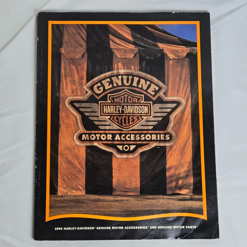 Genuine‎ Harley-Davidson Motorcycles Motor Accessories Catalog Vintage 1995/96